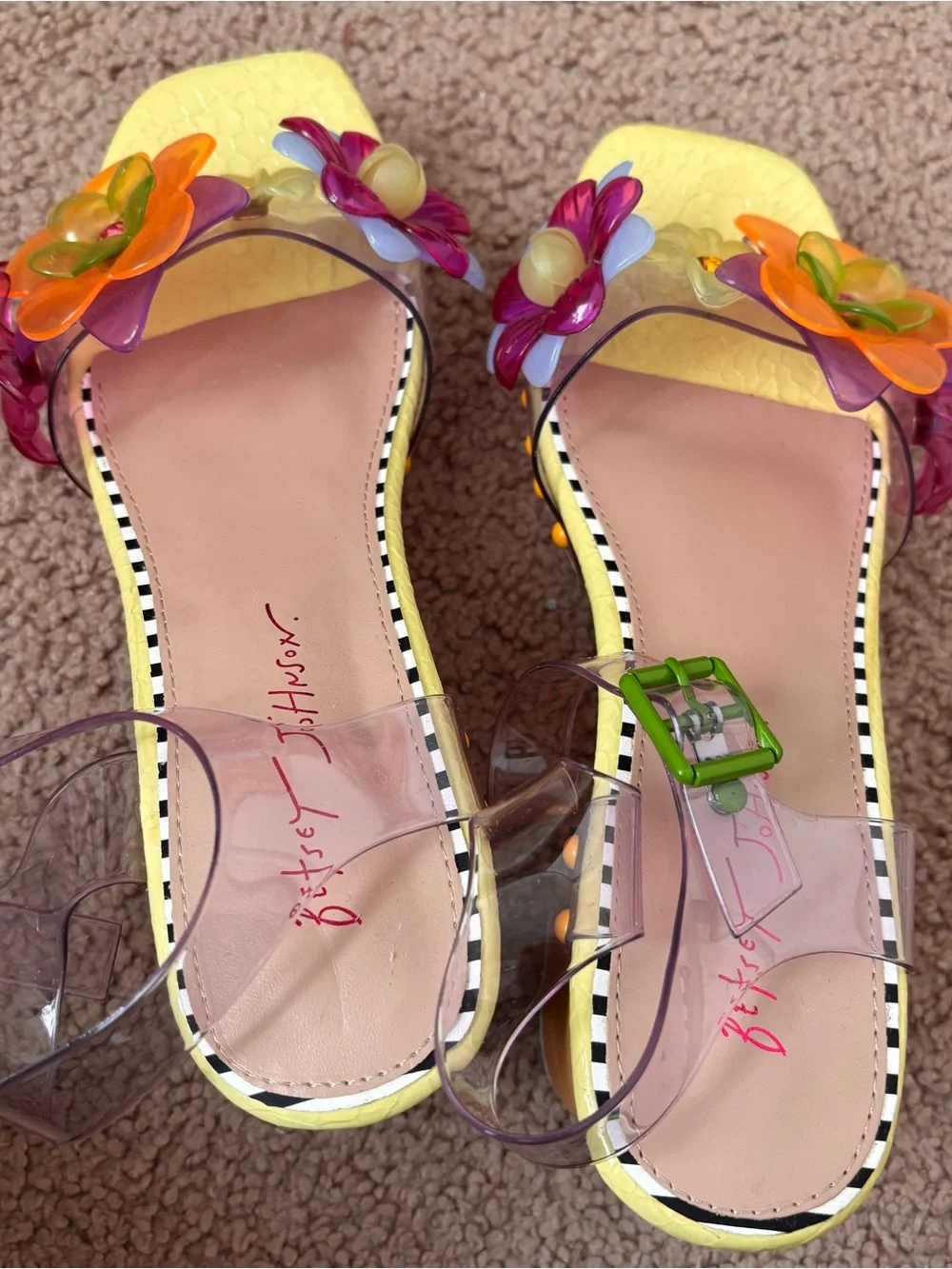 Betsey Johnson playful platform